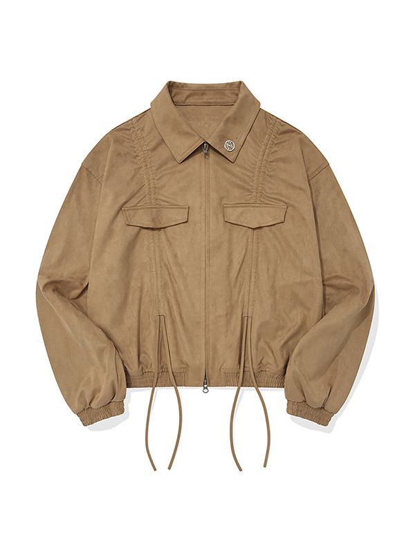 アウターその他 KIRSH Collection Suede Shirring Jacket Light Beige KCSFCJK54 MUSINSA | KIRSH Collection Suede Shirring Jacket [Light Beige]