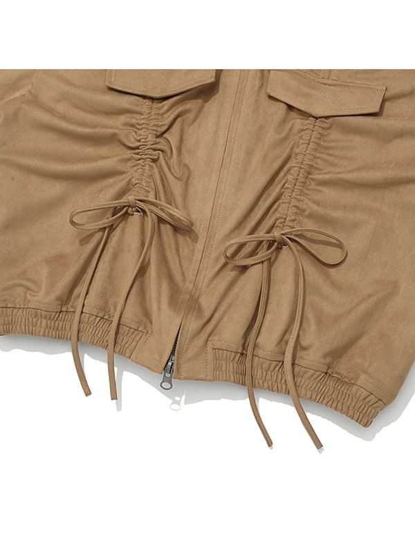 アウターその他 KIRSH Collection Suede Shirring Jacket Light Beige KCSFCJK54 MUSINSA | KIRSH Collection Suede Shirring Jacket [Light Beige]