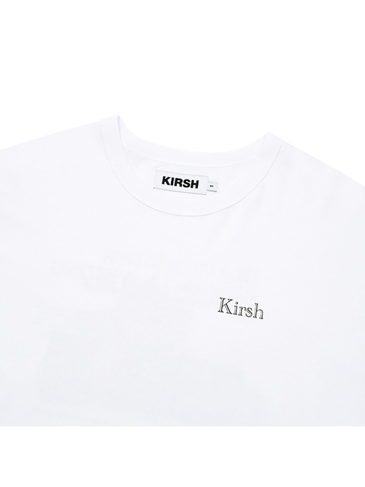 키르시(KIRSH) 북클럽 그래픽 롱슬리브 [화이트]