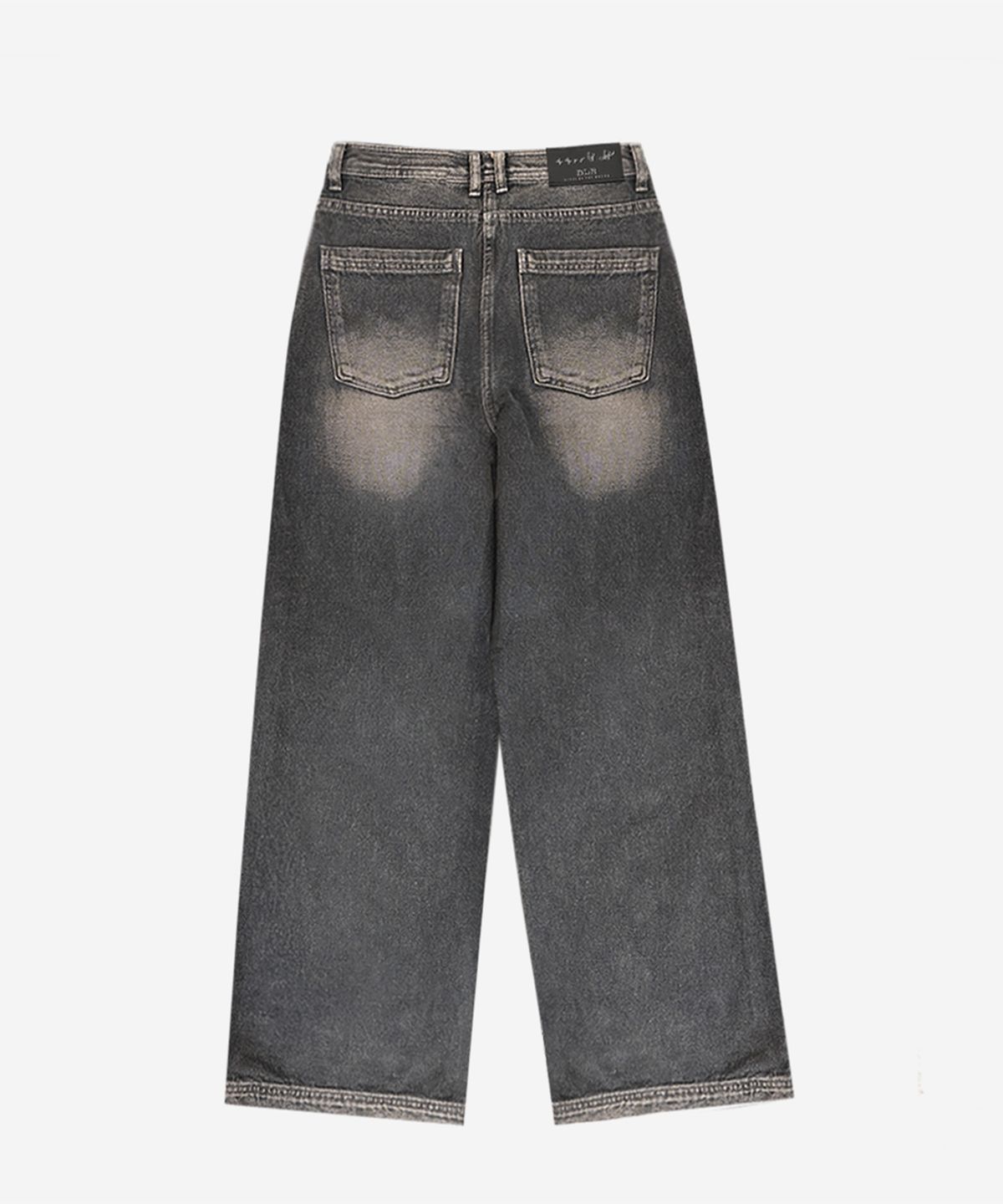 비엘알(BLR) Dusk Washing Wide Denim Pants