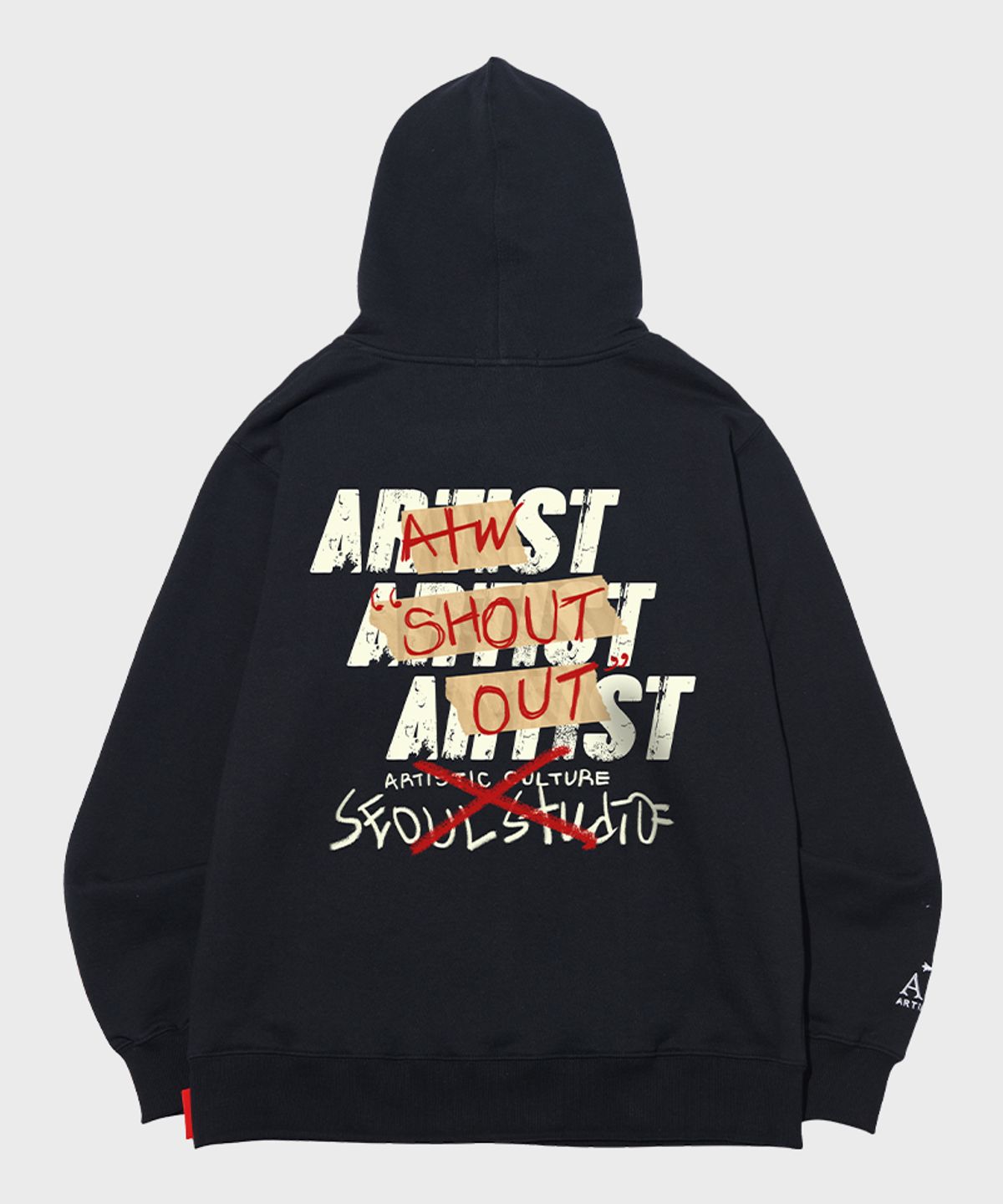 아티스트웨어(ARTISTWEAR) [ATW] 샤라웃 후드집업