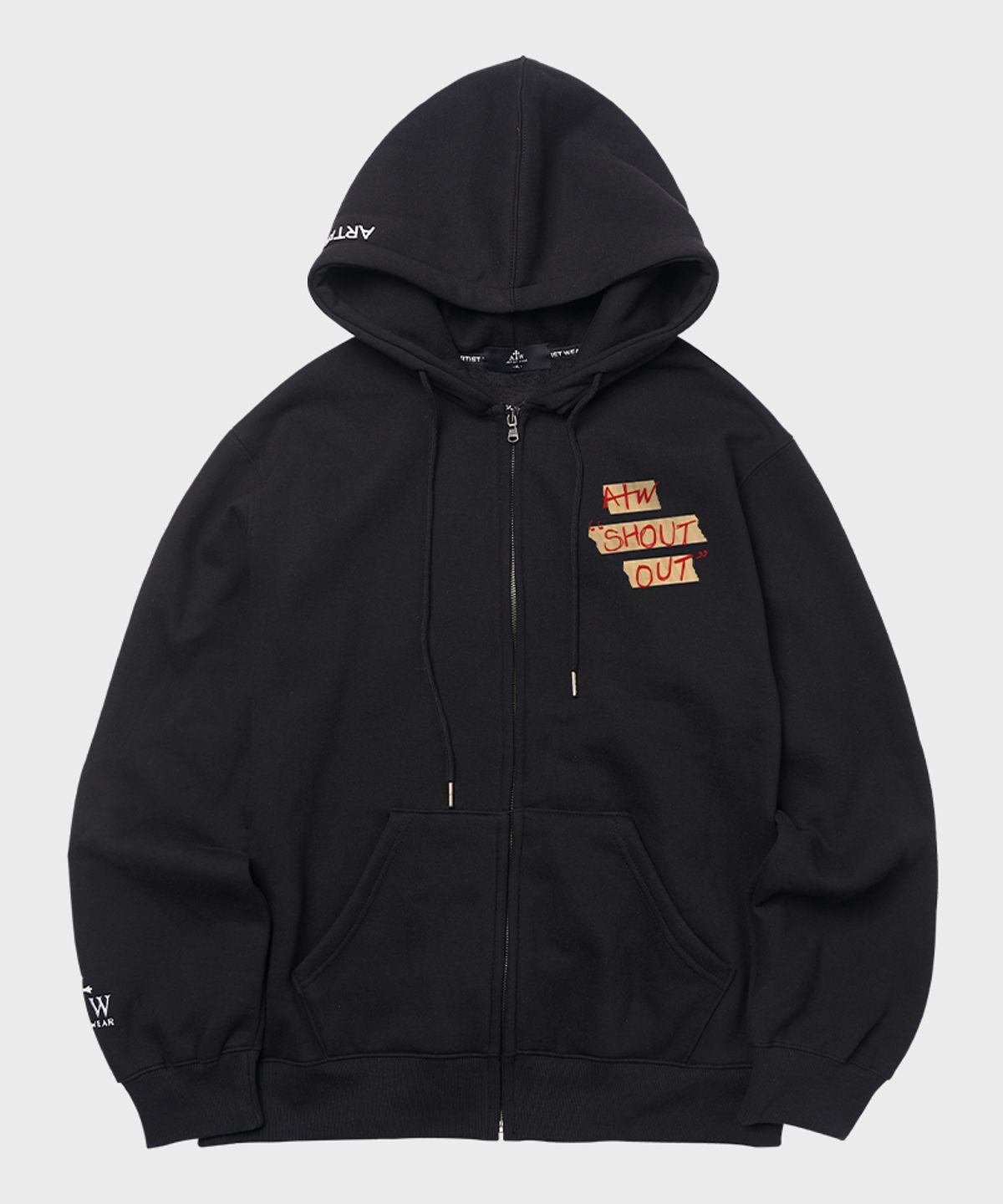 아티스트웨어(ARTISTWEAR) [ATW] 샤라웃 후드집업