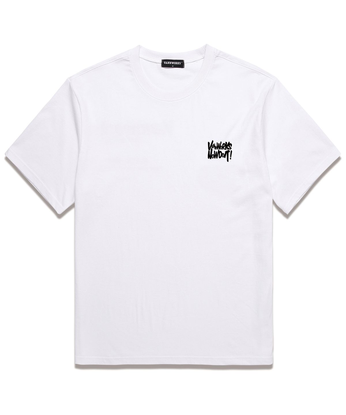 밴웍스(VANNWORKS) NOW DOIT 오버핏 반팔 티셔츠 (VS0119) 화이트