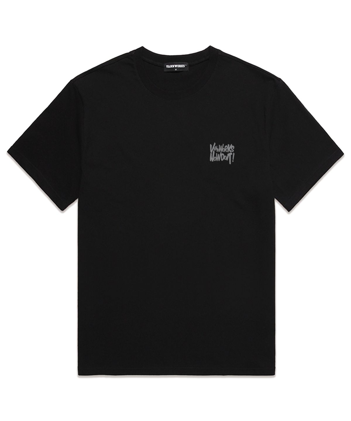 밴웍스(VANNWORKS) NOW DOIT 오버핏 반팔 티셔츠 (VS0119) 블랙