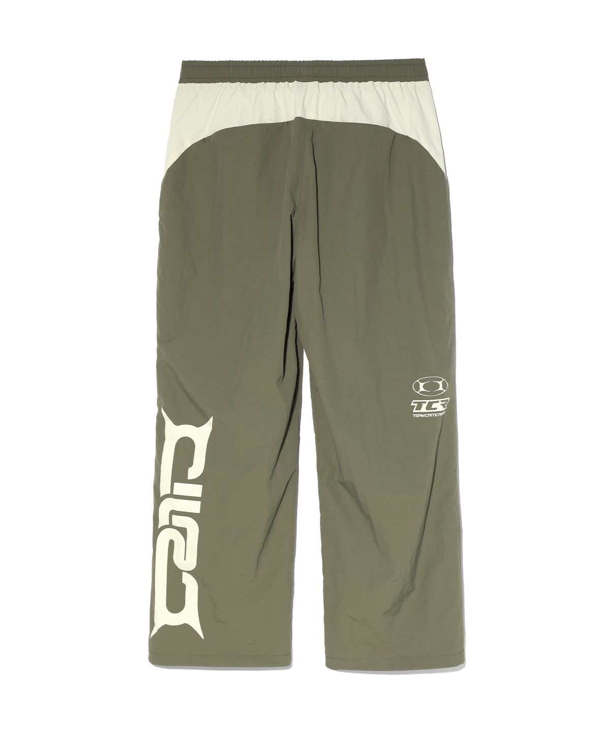 크리틱(CRITIC) TCR RACING LOGO SET UP PANTS KHAKI