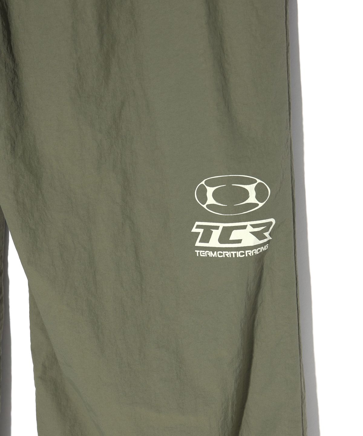 크리틱(CRITIC) TCR RACING LOGO SET UP PANTS KHAKI