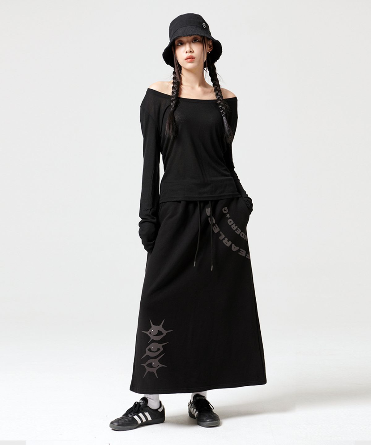 아티스트웨어(ARTISTWEAR) [ATW] 언더독 롱스커트