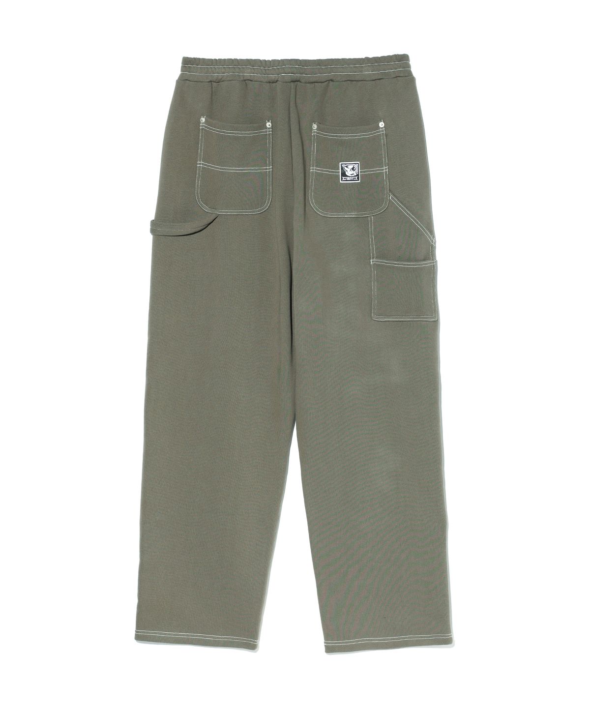 크리틱(CRITIC) DOUBLE KNEE SWEATPANTS KHAKI