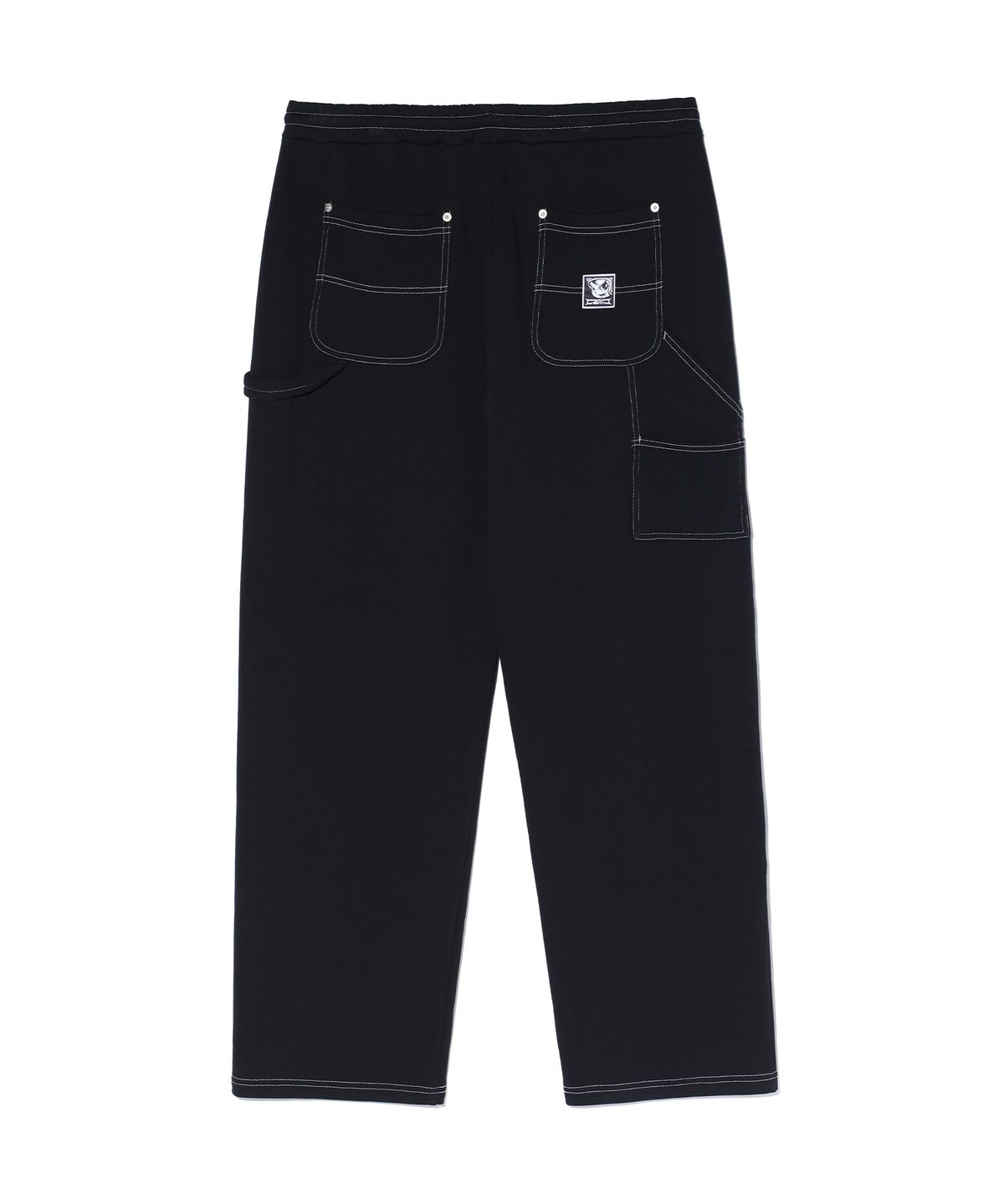 크리틱(CRITIC) DOUBLE KNEE SWEATPANTS BLACK