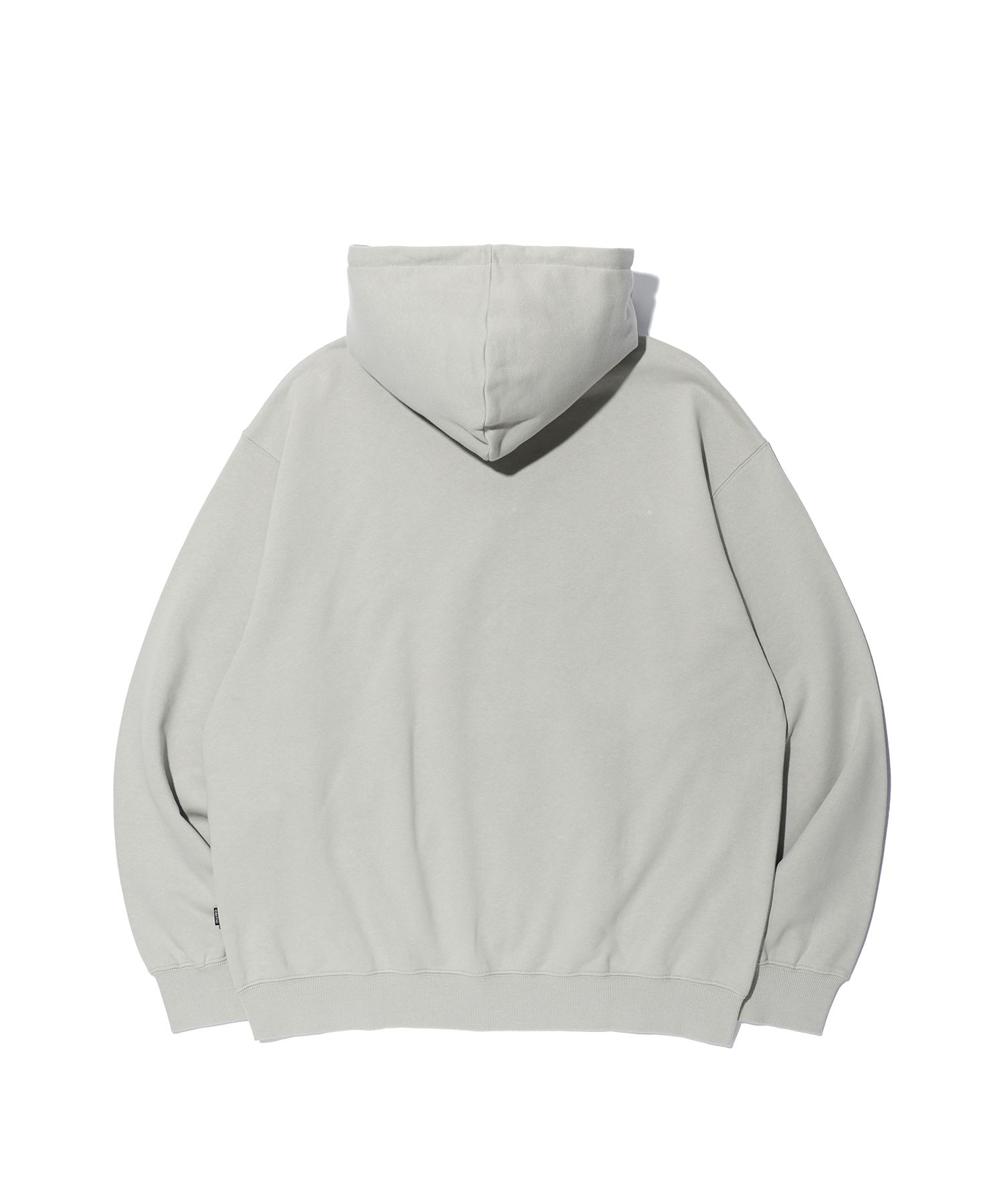 MUSINSA | CRITIC WORMHOLE STUD HOODIE GREY