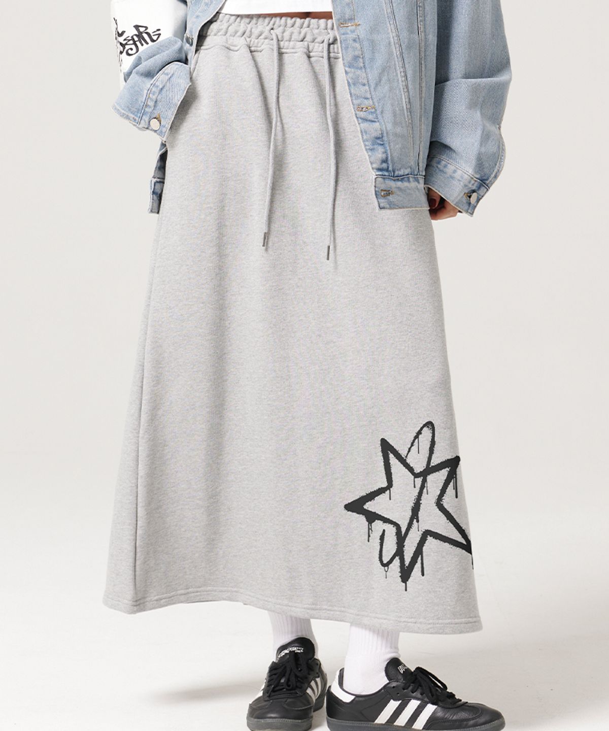 아티스트웨어(ARTISTWEAR) [ATW] 밀키웨이 롱스커트