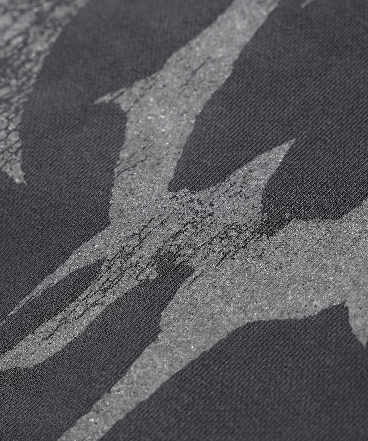 크리틱(CRITIC) PIGMENT GHOST HOODIE ZIP-UP CHARCOAL