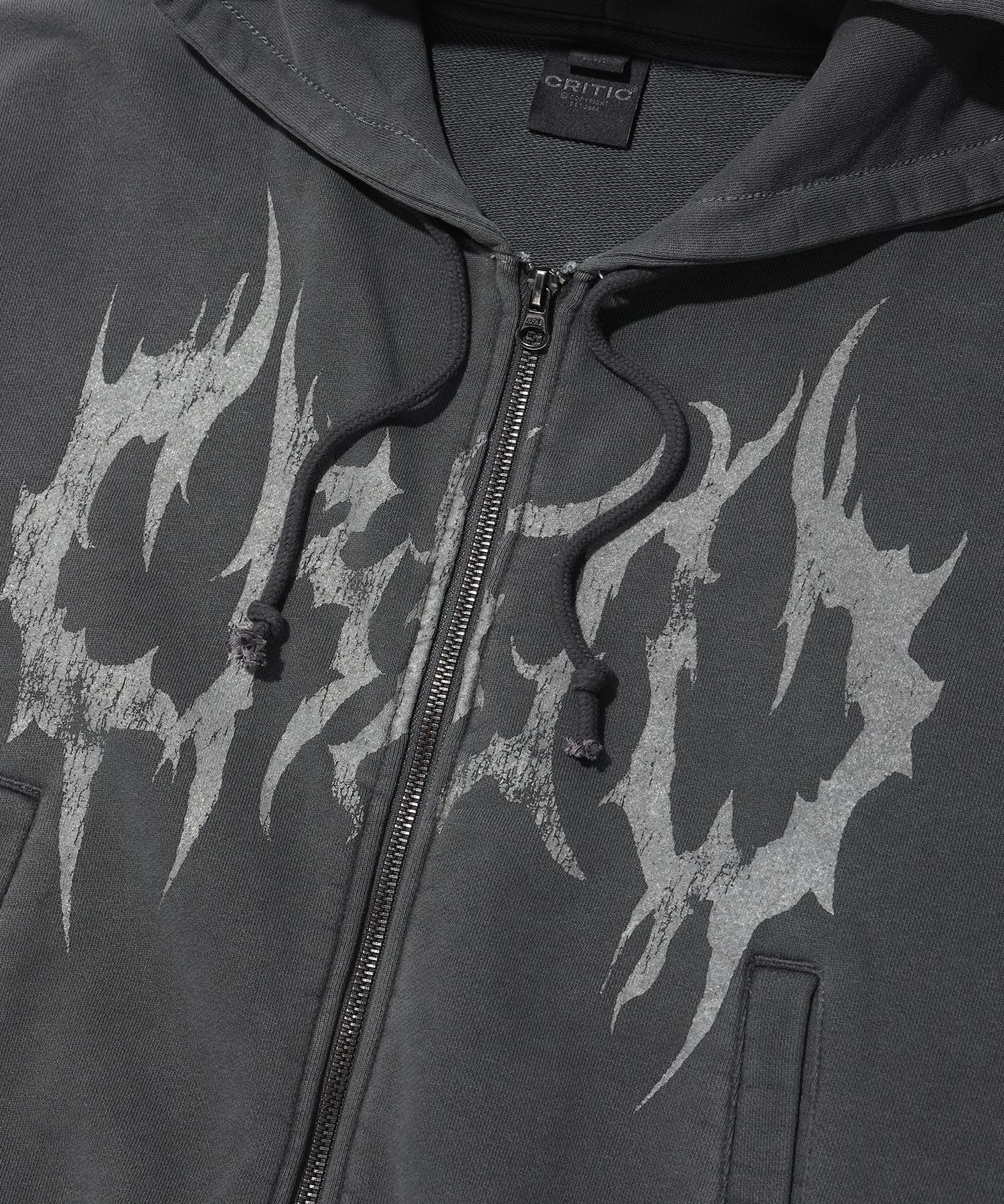 アウターその他 CRITIC PIGMENT GHOST HOODIE ZIPUP CHARCOAL CTHZEC001CH MUSINSA | CRITIC PIGMENT GHOST HOODIE ZIP-UP CHARCOAL
