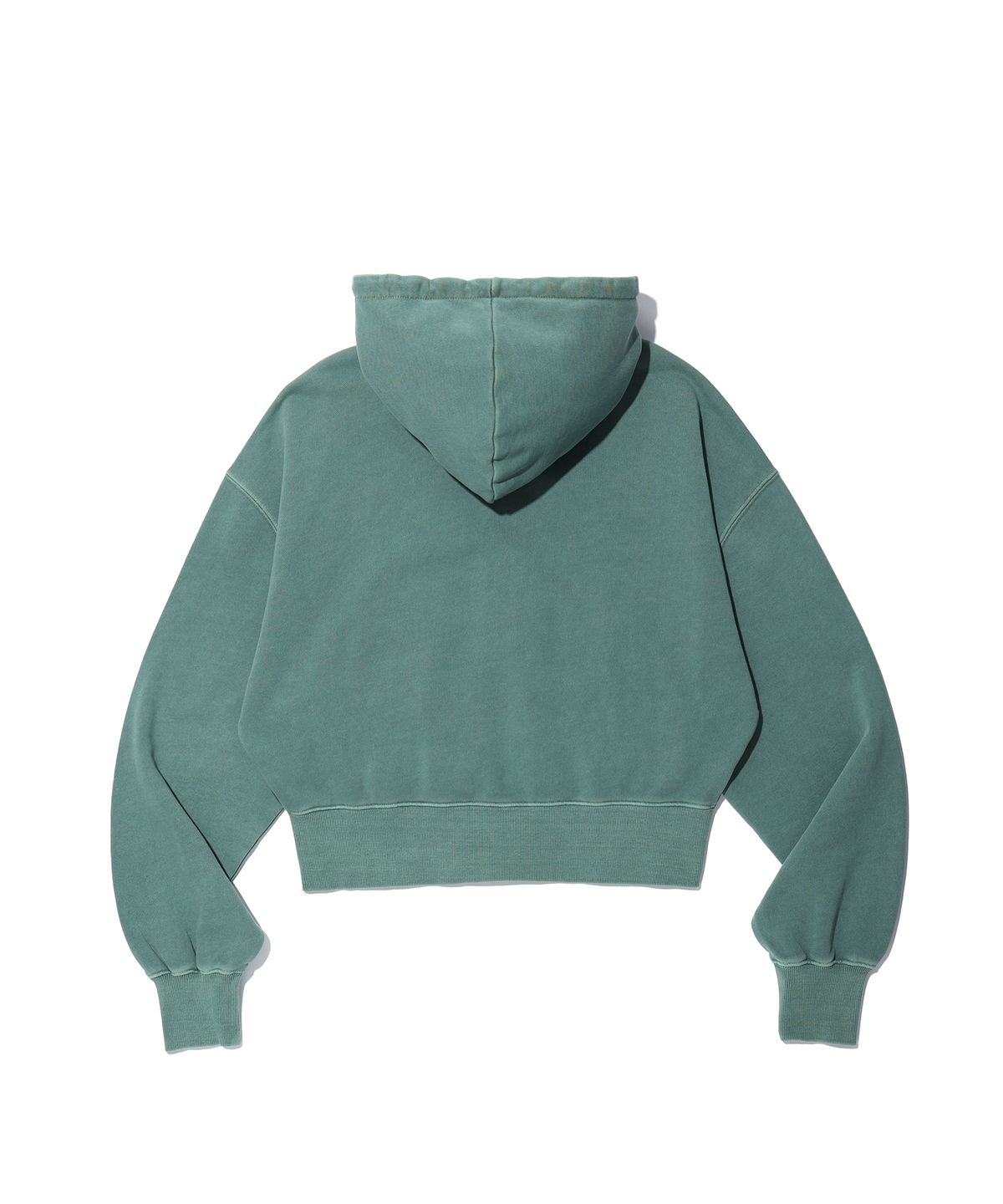 크리틱(CRITIC) PIGMENT GHOST HOODIE ZIP-UP KHAKI