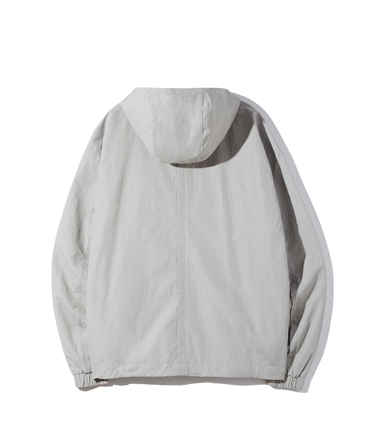 디써티원(DTHIRTYONE) Nylon Windbreaker Hooded Jacket (DOVE GRAY)
