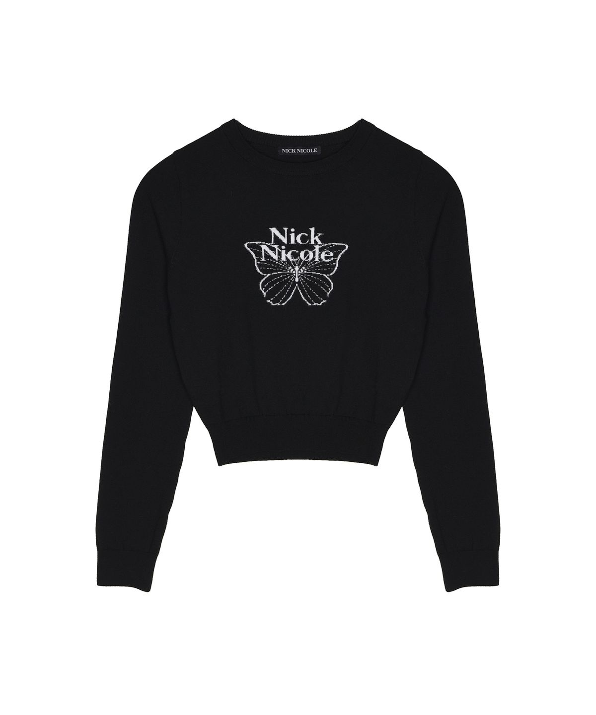 닉앤니콜(NICK&NICOLE) MINI BUTTERFLY SIGNATURE SLEEVE KNIT_9 COLOR