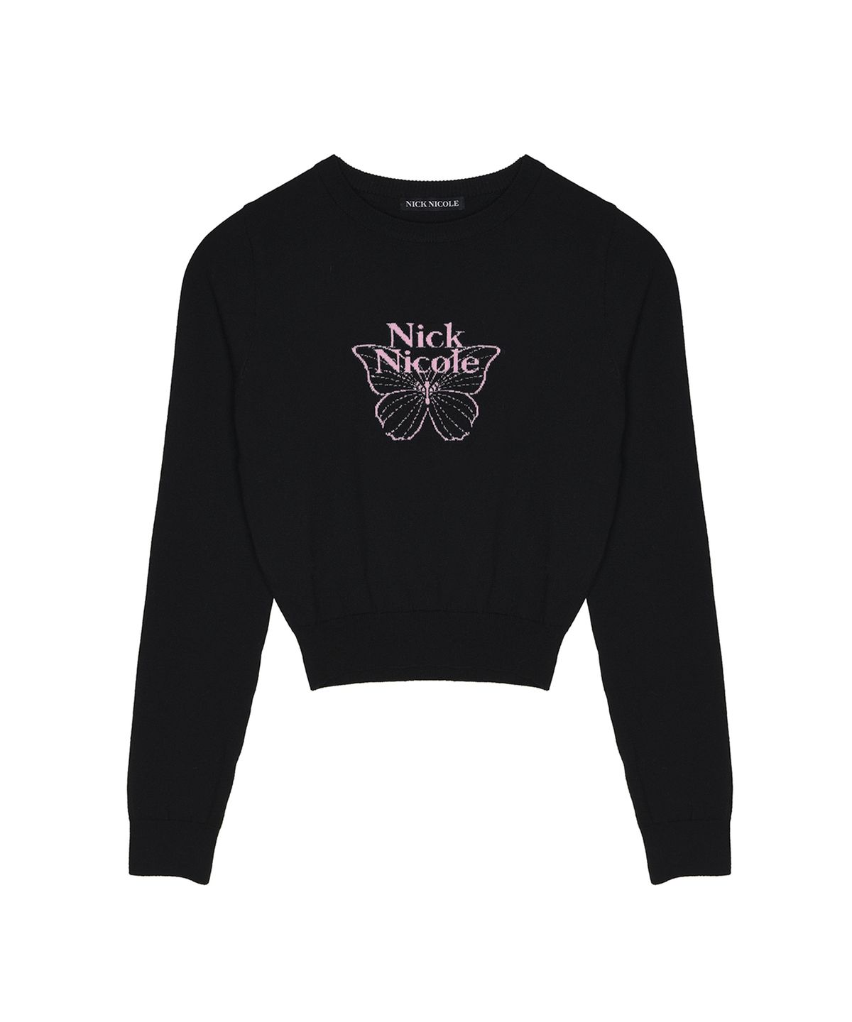닉앤니콜(NICK&NICOLE) MINI BUTTERFLY SIGNATURE SLEEVE KNIT_9 COLOR