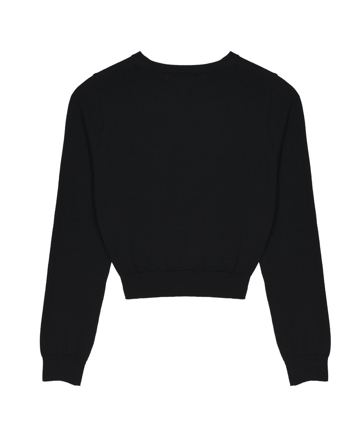 닉앤니콜(NICK&NICOLE) MINI BUTTERFLY SIGNATURE SLEEVE KNIT_BLACK PINK