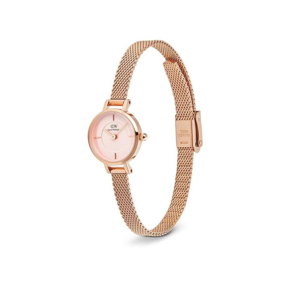 다니엘 웰링턴(DANIEL WELLINGTON) PETITE MINI MELROSE BLUSH 핑크 여자메탈시계
