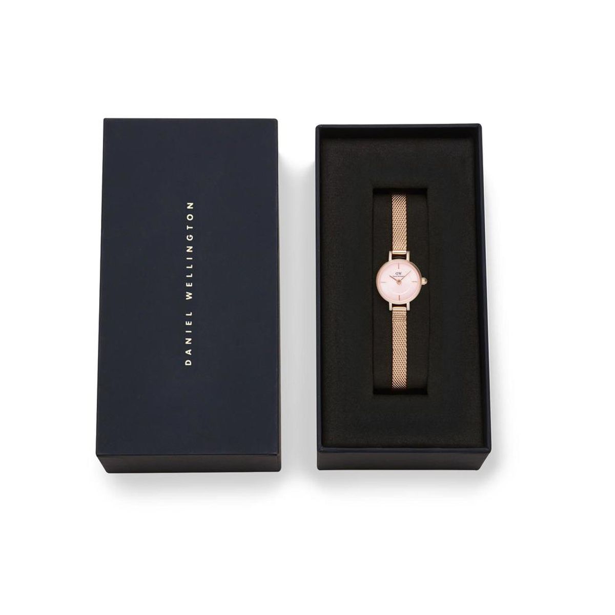 다니엘 웰링턴(DANIEL WELLINGTON) PETITE MINI MELROSE BLUSH 핑크 여자메탈시계