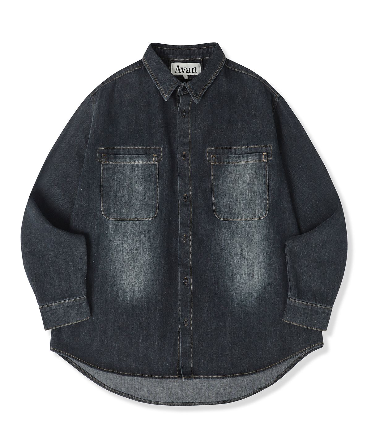 어반드레스(AVANDRESS) Calm Stone Denim Shirt - 3COL