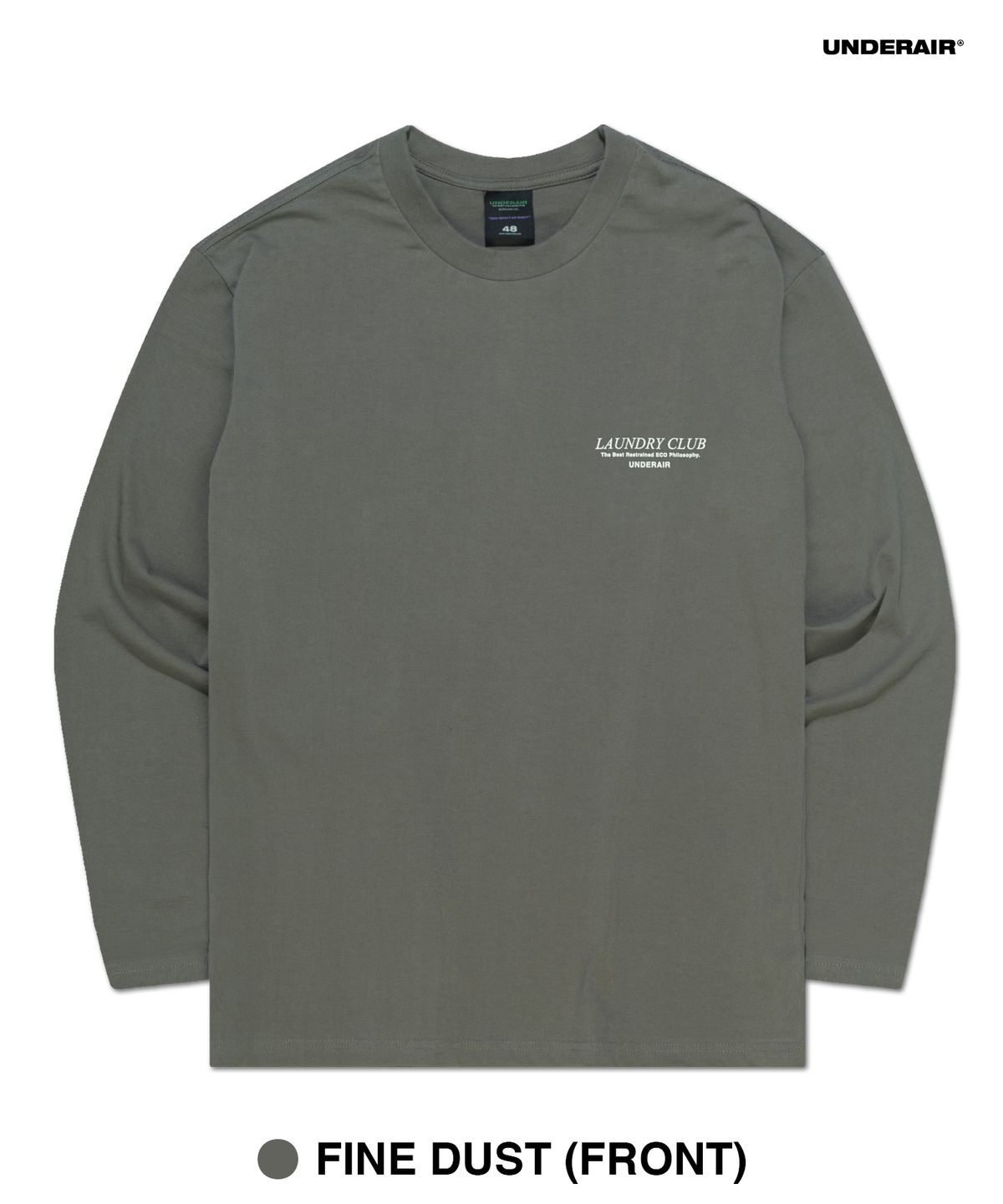 언더에어(UNDERAIR) SECOND PLASTICS LONG SLEEVE (2 COLOR)