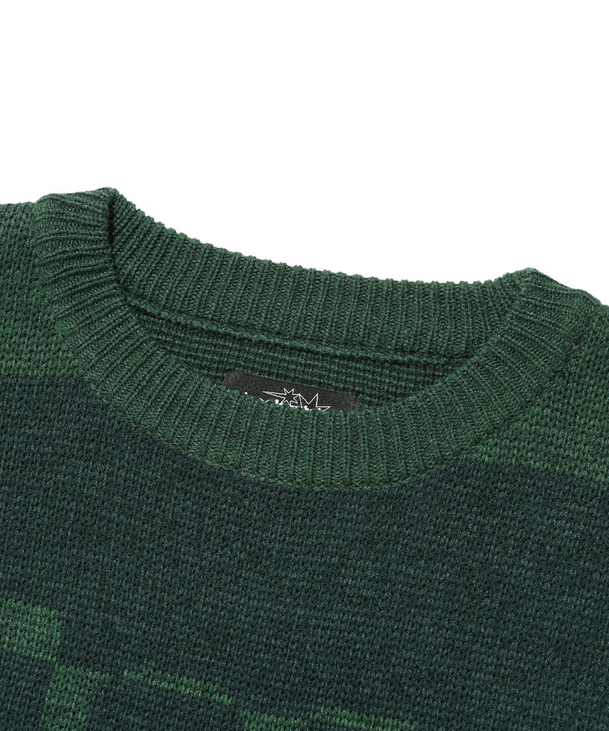 나이스고스트클럽(NICEGHOSTCLUB) STRIPE PSYCHO KNIT_GREEN(NG2EFUK600A)