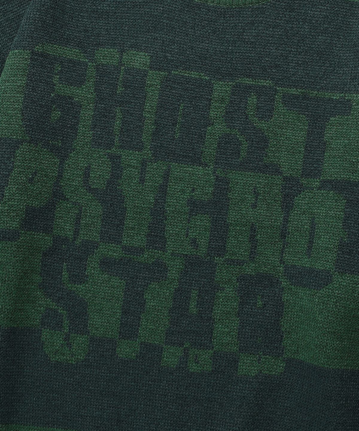나이스고스트클럽(NICEGHOSTCLUB) STRIPE PSYCHO KNIT_GREEN(NG2EFUK600A)