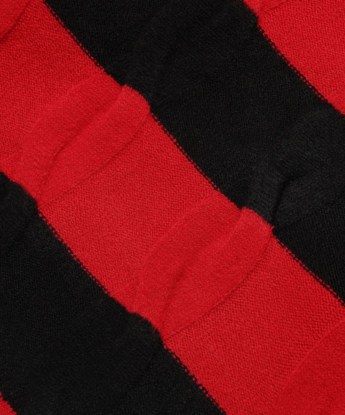 나이스고스트클럽(NICEGHOSTCLUB) CABLE STRIPE KNIT_BLACK(NG2EFUK603A)