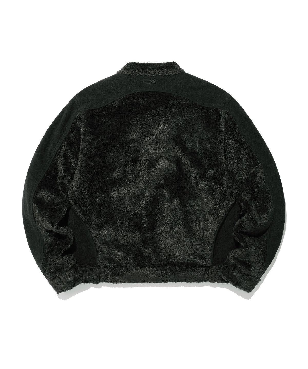 나이스고스트클럽(NICEGHOSTCLUB) FLEECE RACING JACKET_BLACK(NG2EFUB932A)