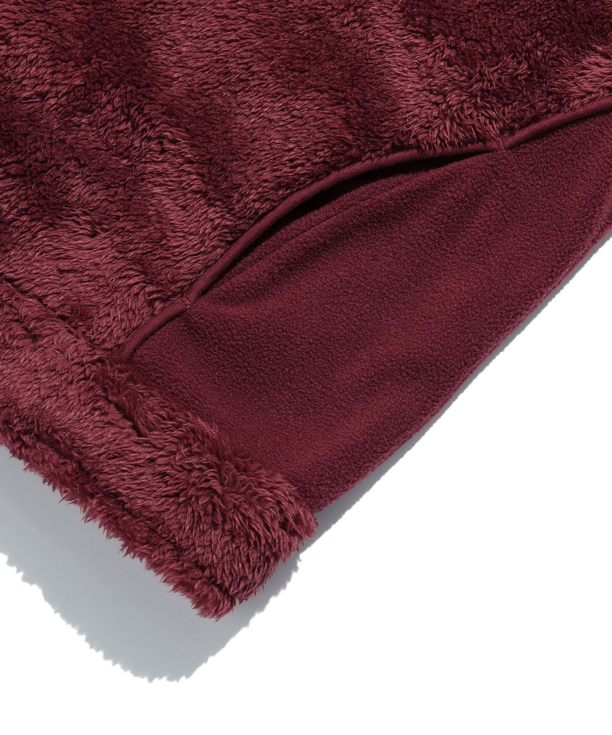 나이스고스트클럽(NICEGHOSTCLUB) FLEECE RACING JACKET_BURGUNDY(NG2EFUB932A)