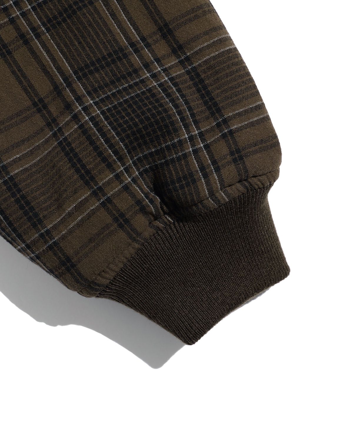 나이스고스트클럽(NICEGHOSTCLUB) DRESSY CHECKERED SOUVENIR JACKET_BROWN(NG2EFUB931A)