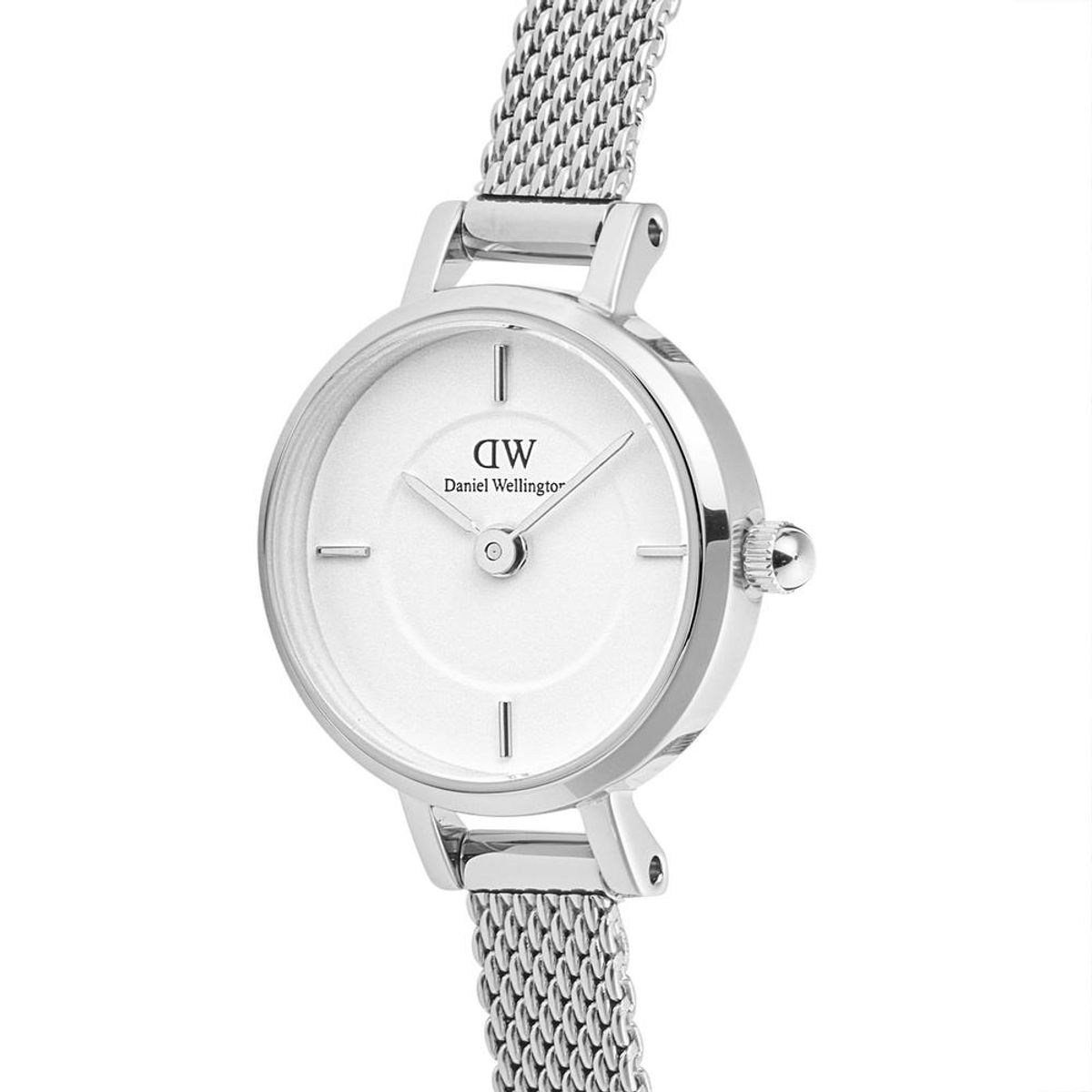 다니엘 웰링턴(DANIEL WELLINGTON) PETITE MINI STERLING 실버메탈 아날로그 데일리시계