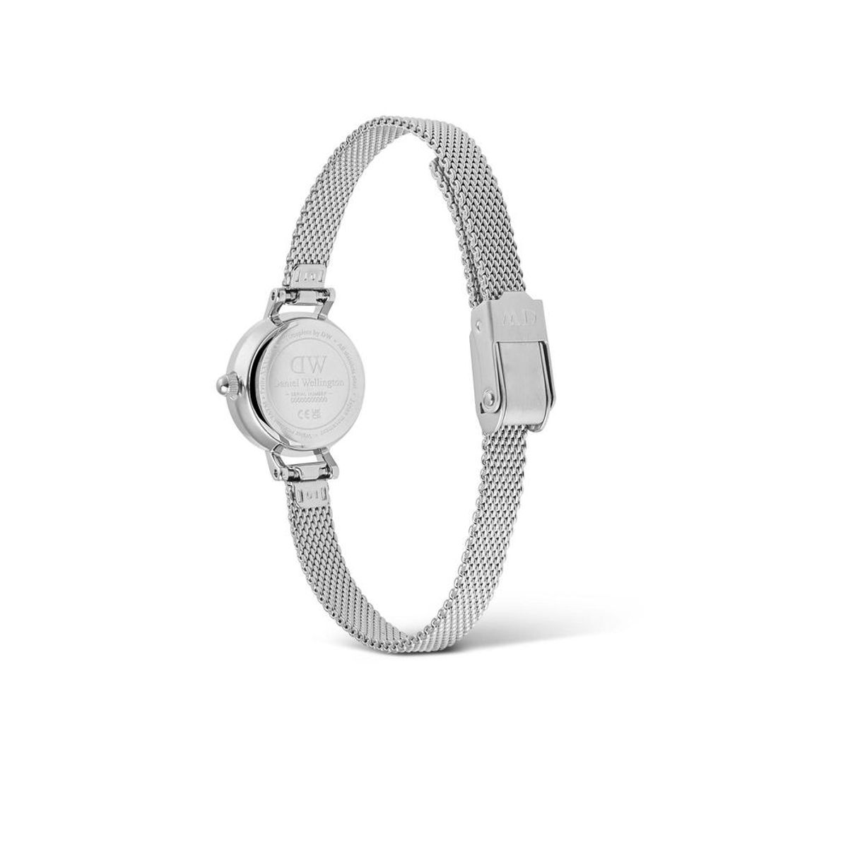다니엘 웰링턴(DANIEL WELLINGTON) PETITE MINI STERLING 실버메탈 아날로그 데일리시계