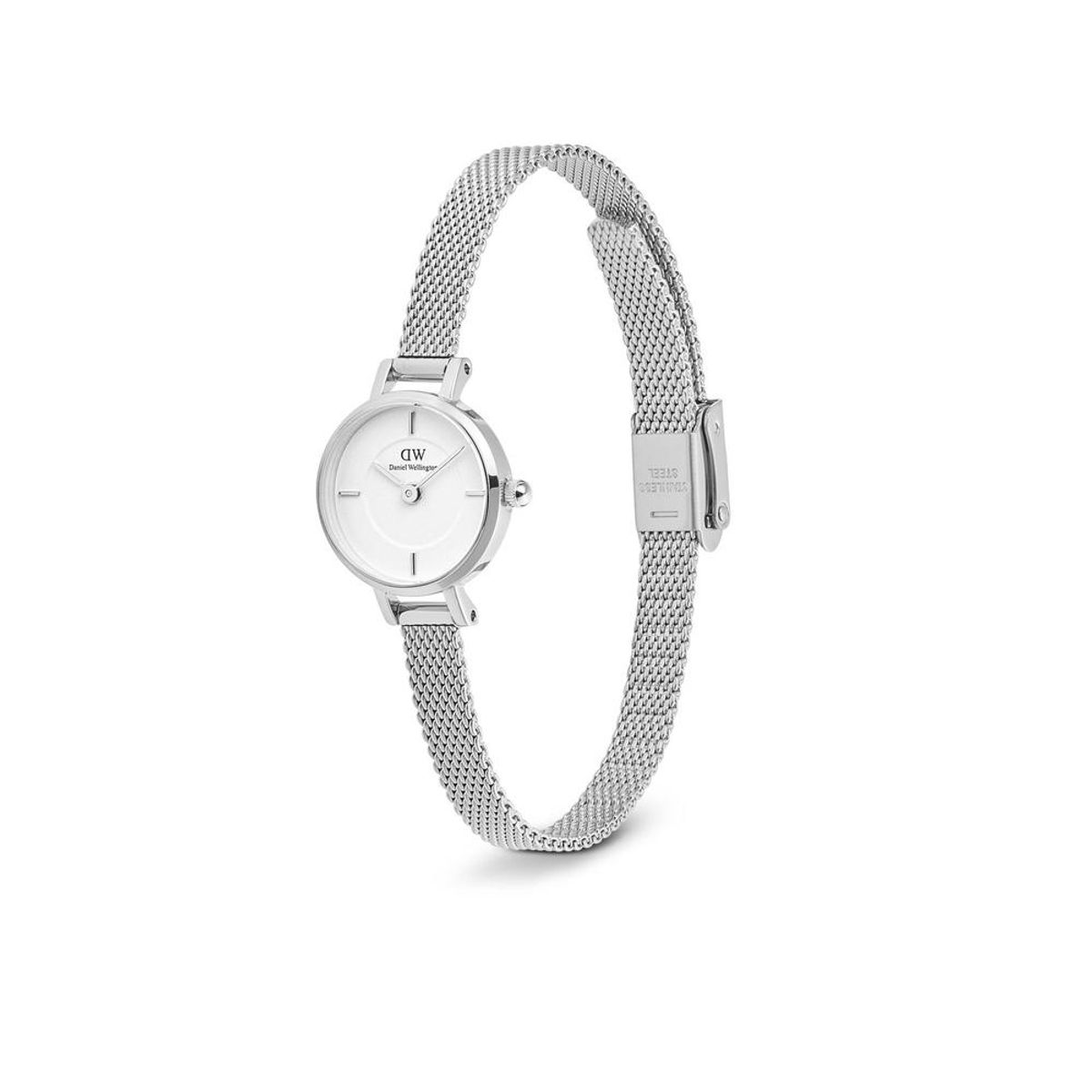 다니엘 웰링턴(DANIEL WELLINGTON) PETITE MINI STERLING 실버메탈 아날로그 데일리시계