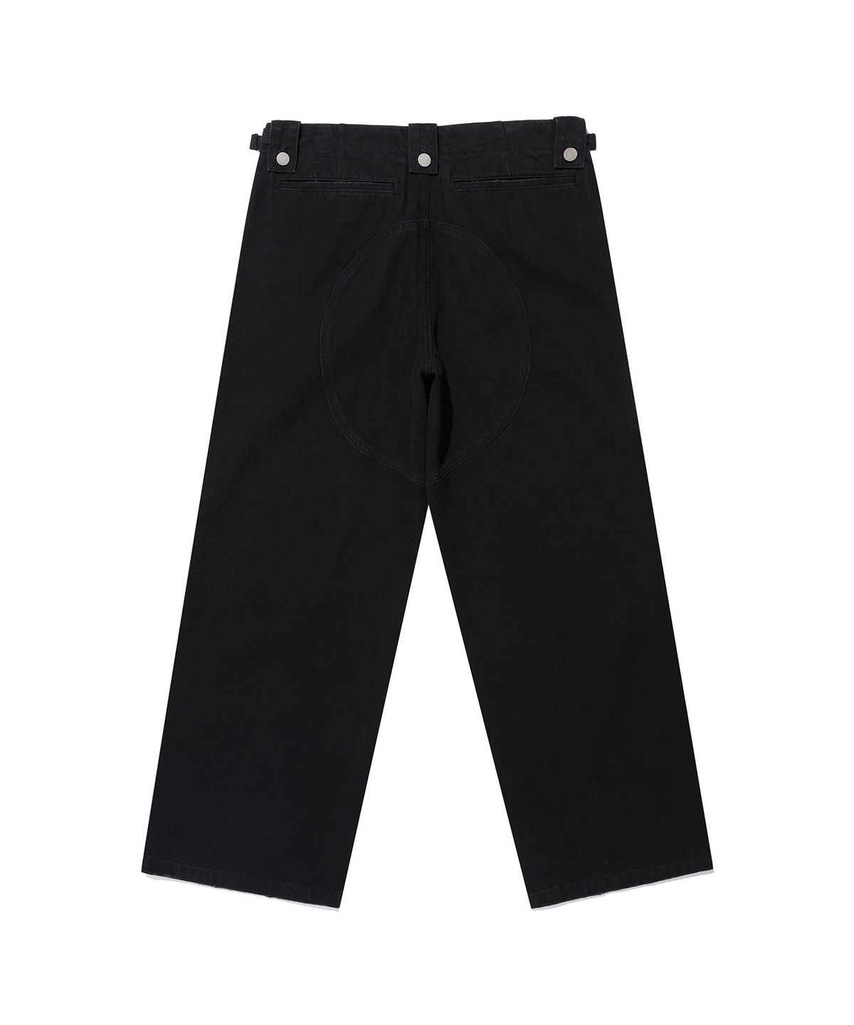 나이스고스트클럽(NICEGHOSTCLUB) APRON WASHED JEANS_BLACK(NG2EFUD112A)