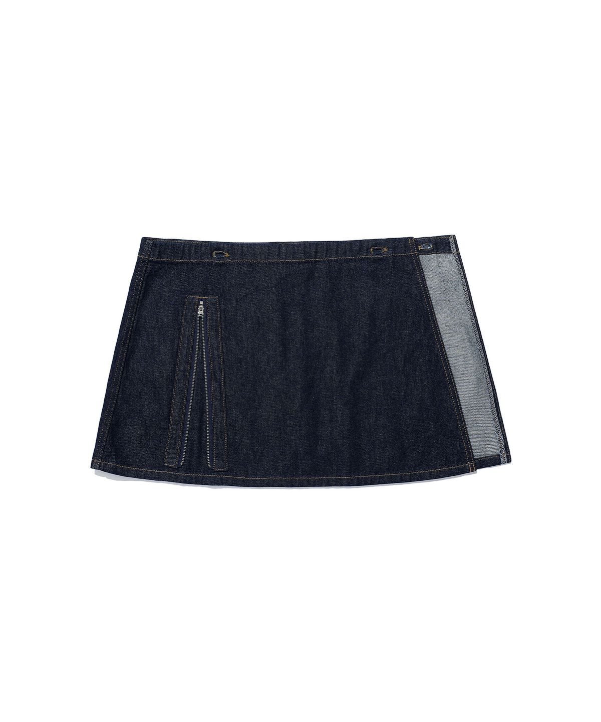 나이스고스트클럽(NICEGHOSTCLUB) APRON WASHED JEANS_INDIGO(NG2EFUD112A)