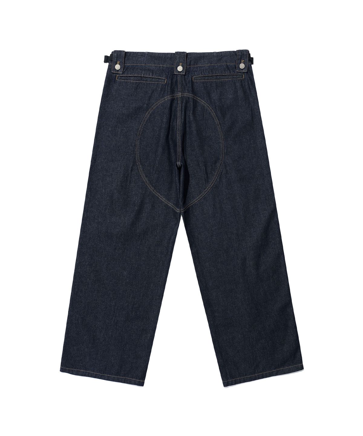 나이스고스트클럽(NICEGHOSTCLUB) APRON WASHED JEANS_INDIGO(NG2EFUD112A)