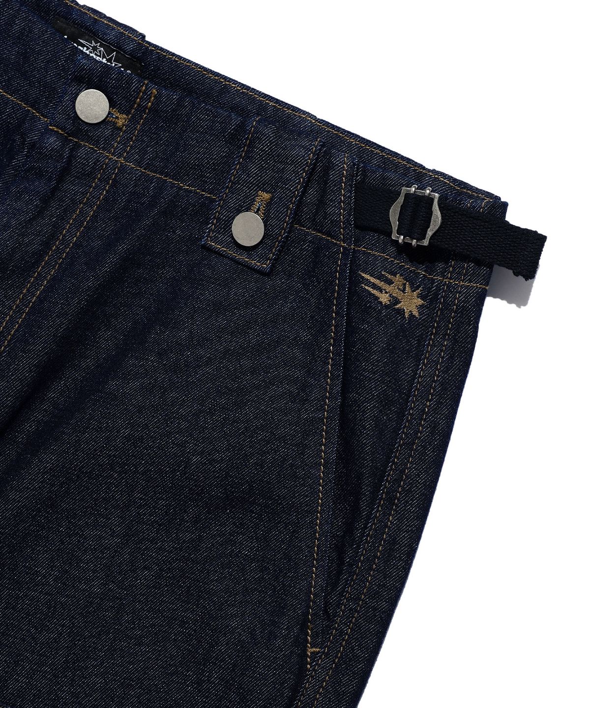 나이스고스트클럽(NICEGHOSTCLUB) APRON WASHED JEANS_INDIGO(NG2EFUD112A)