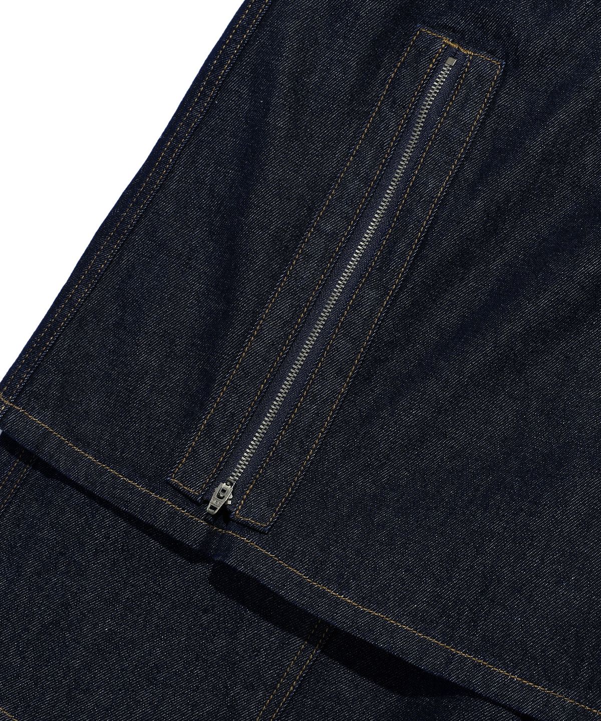 나이스고스트클럽(NICEGHOSTCLUB) APRON WASHED JEANS_INDIGO(NG2EFUD112A)