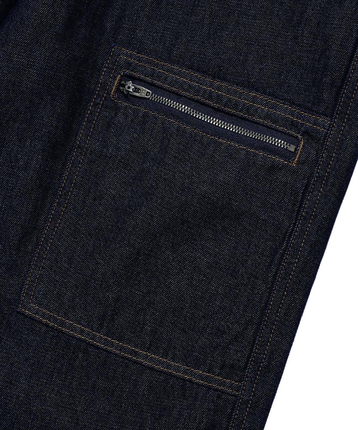 나이스고스트클럽(NICEGHOSTCLUB) APRON WASHED JEANS_INDIGO(NG2EFUD112A)