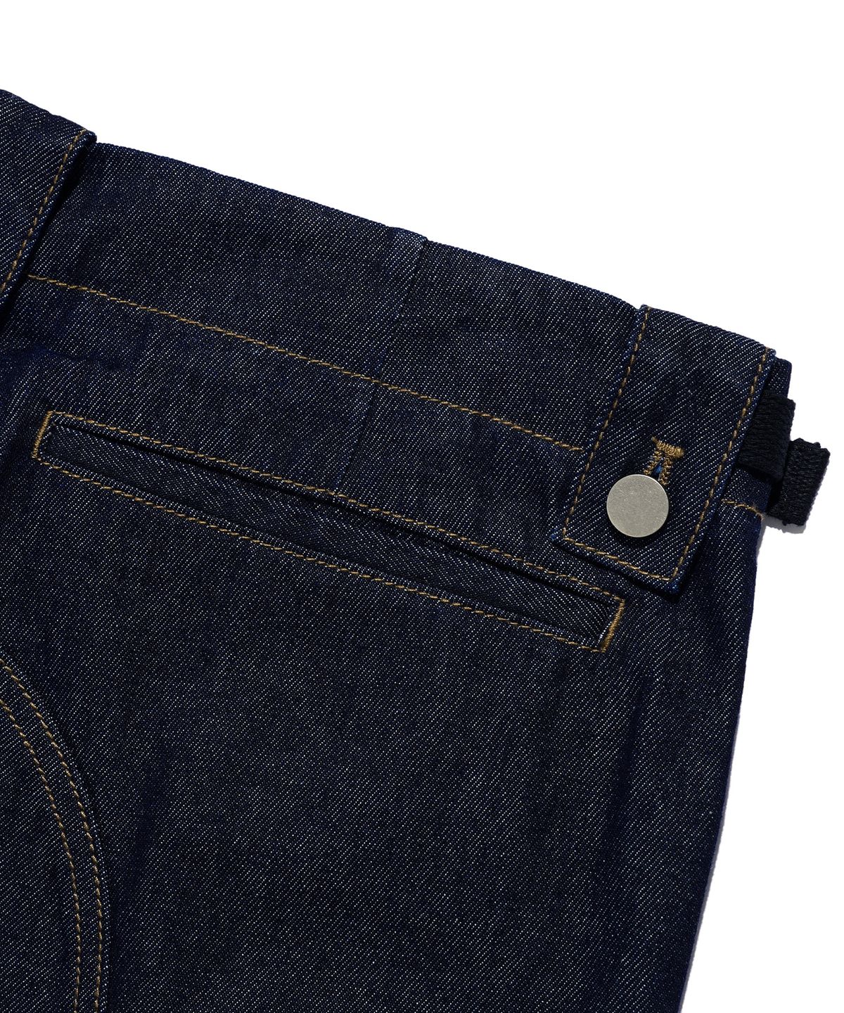 나이스고스트클럽(NICEGHOSTCLUB) APRON WASHED JEANS_INDIGO(NG2EFUD112A)