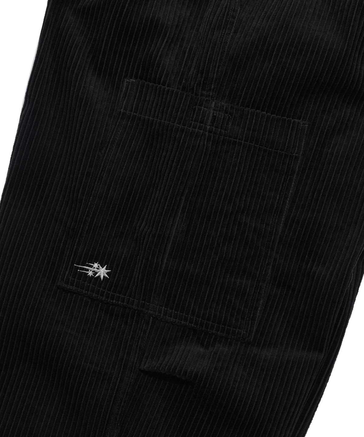 나이스고스트클럽(NICEGHOSTCLUB) CORDUROY PARACHUTE PANTS_BLACK(NG2EFUPA13A)