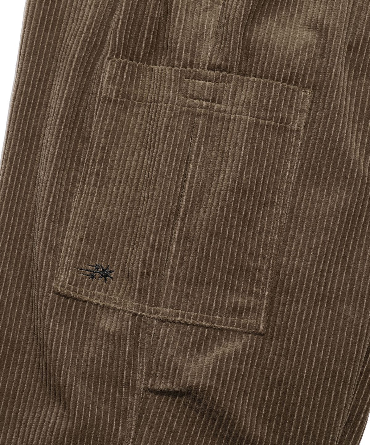 나이스고스트클럽(NICEGHOSTCLUB) CORDUROY PARACHUTE PANTS_BROWN(NG2EFUPA13A)
