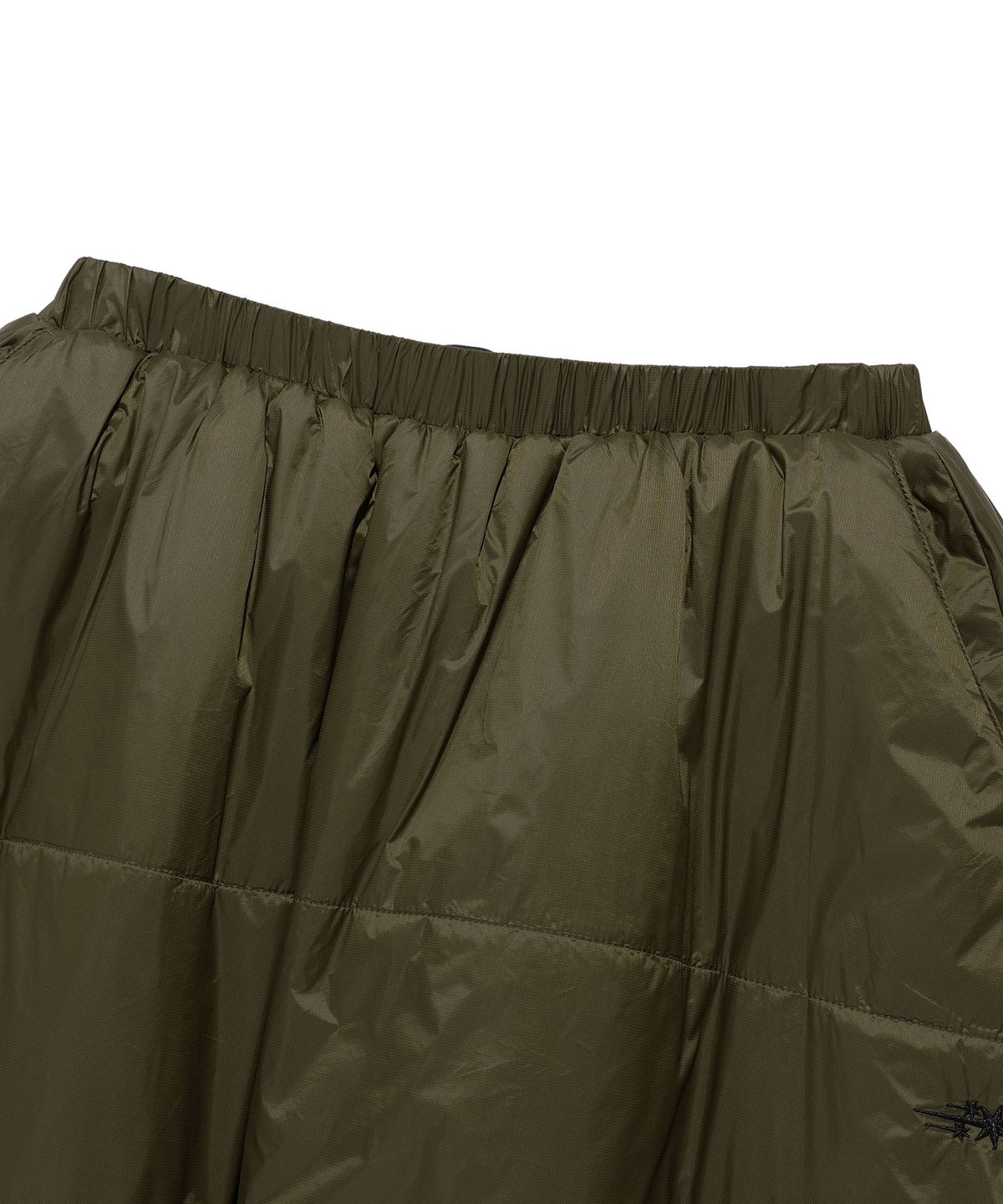 나이스고스트클럽(NICEGHOSTCLUB) MIDI PUFFER SKIRT_BROWN(NG2EFFPA91A)