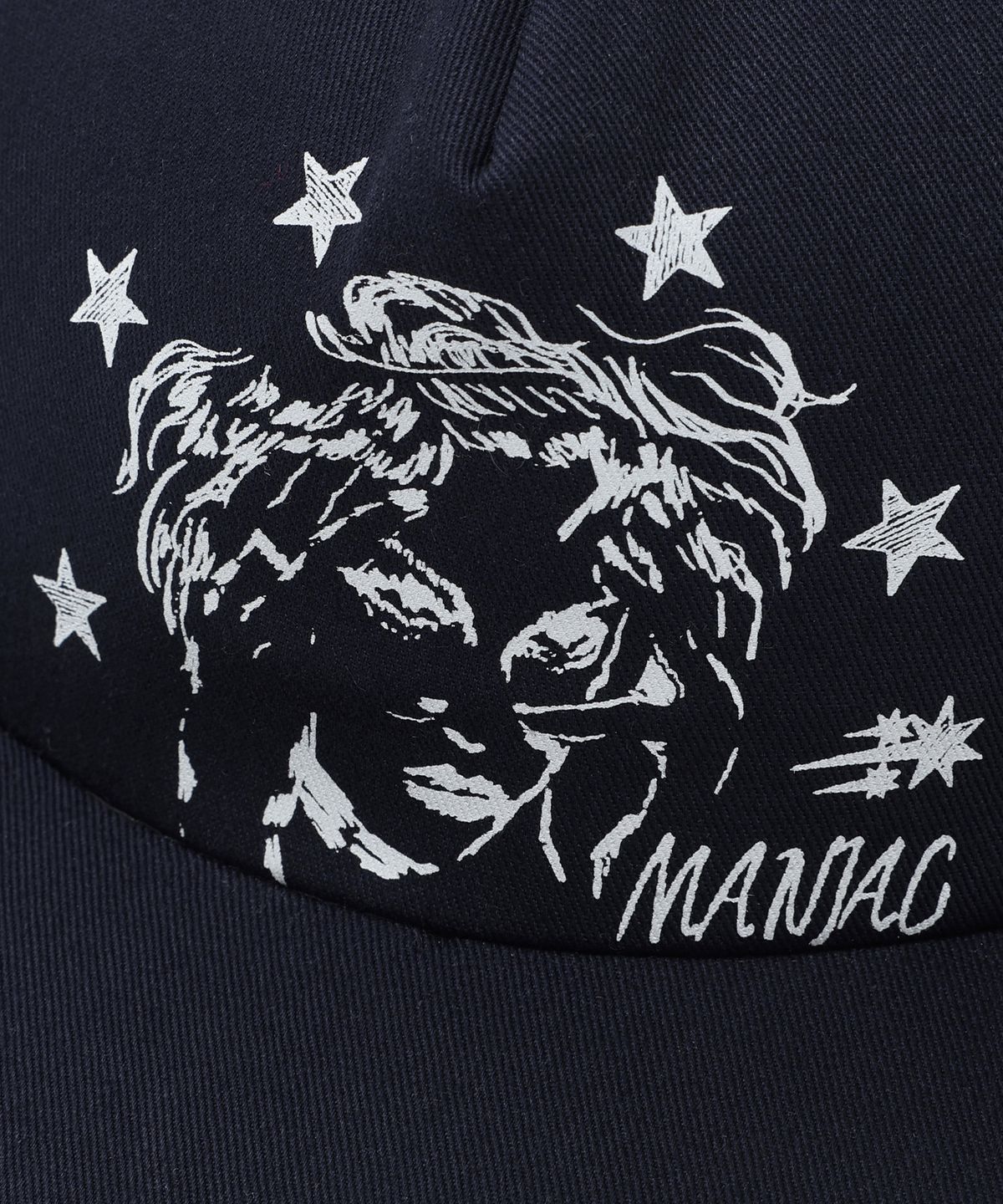 나이스고스트클럽(NICEGHOSTCLUB) MANIAC GIRL CAP_NAVY(NG2EFUAB27A)