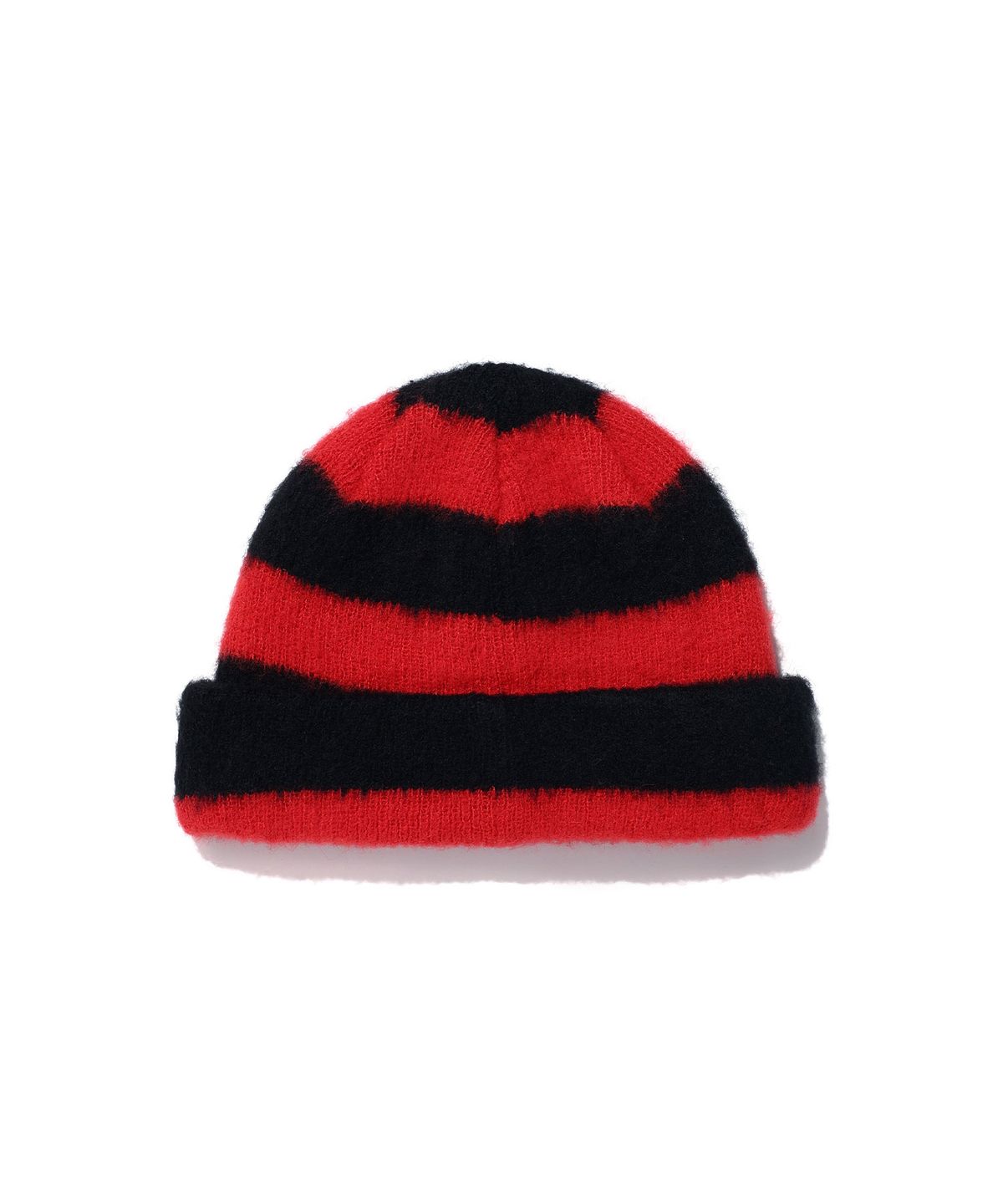 나이스고스트클럽(NICEGHOSTCLUB) STRIPE SKULL BEANIE_BLACK(NG2EFUAB22A)