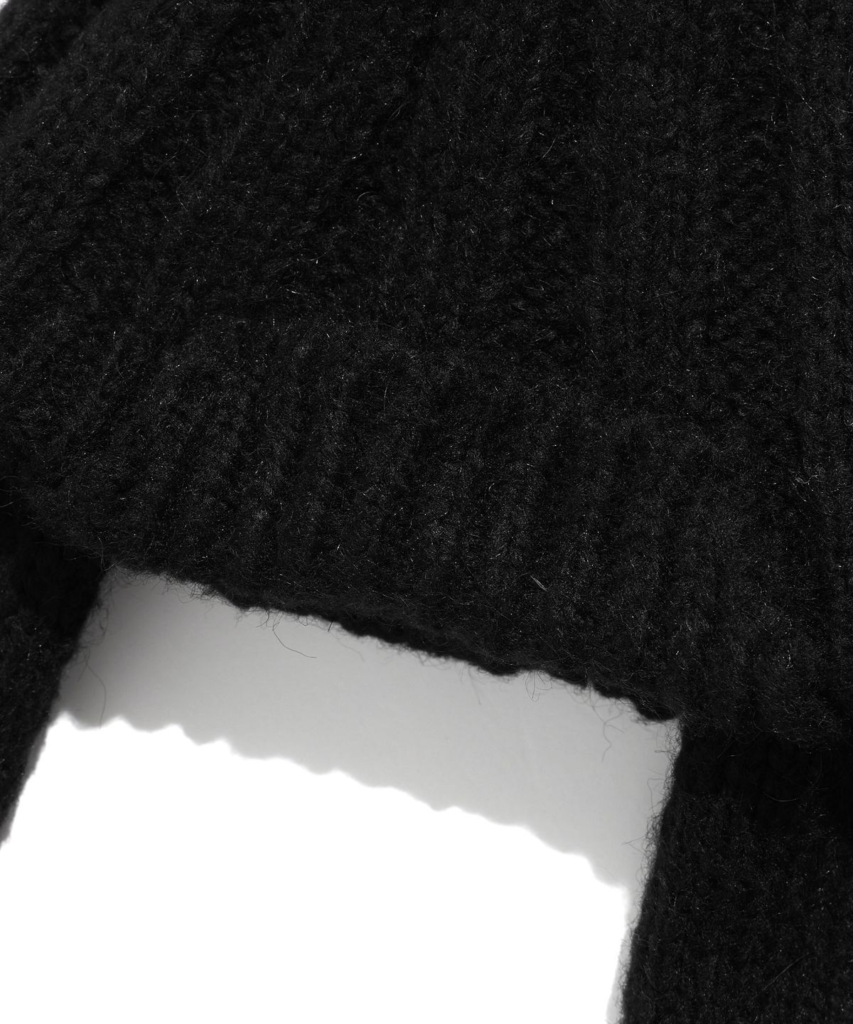 나이스고스트클럽(NICEGHOSTCLUB) BIG EARCAP BEANIE_BLACK(NG2EFUAB24A)
