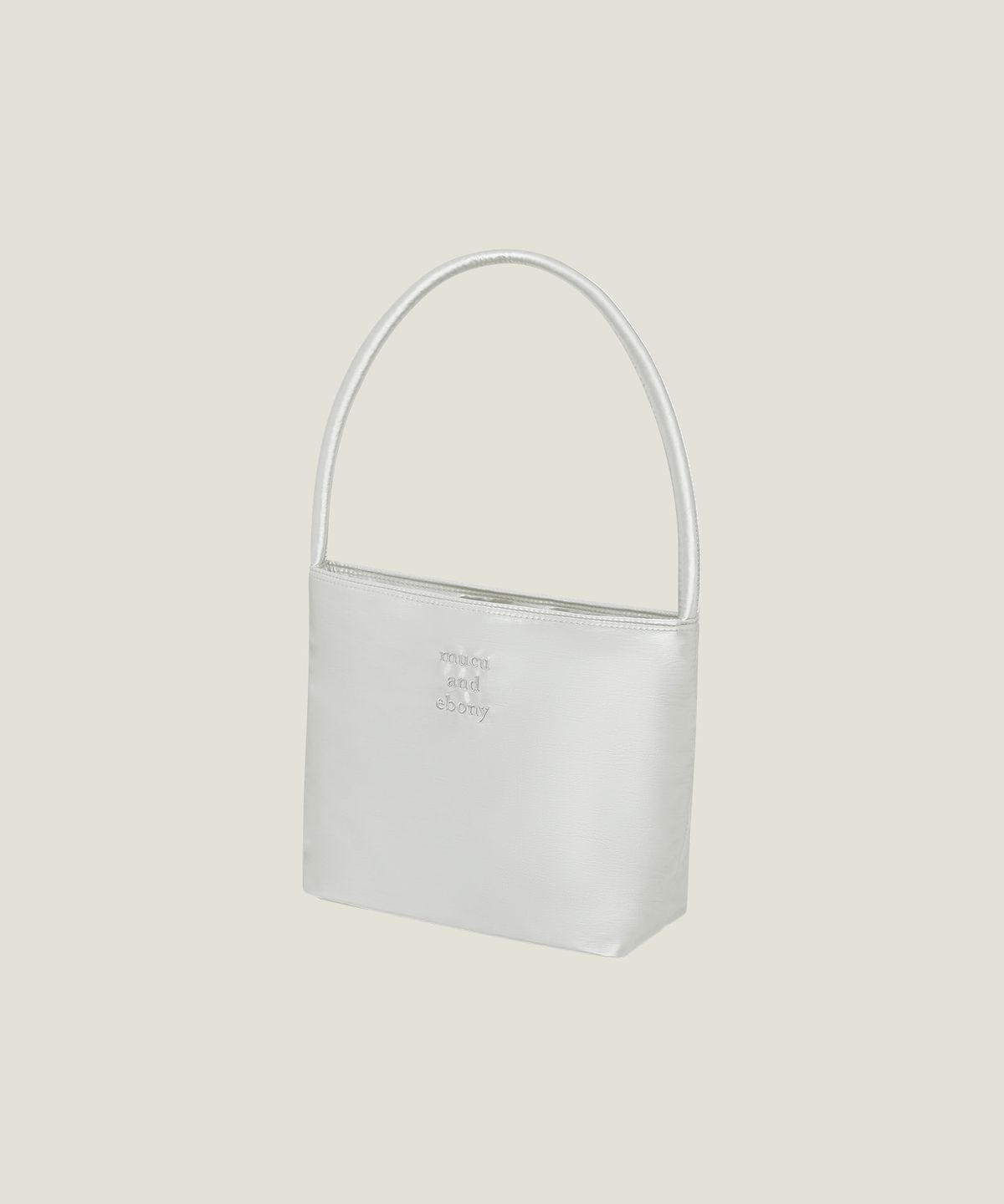 무쿠앤에보니(MUCU AND EBONY) Nearest Bag _ Silver