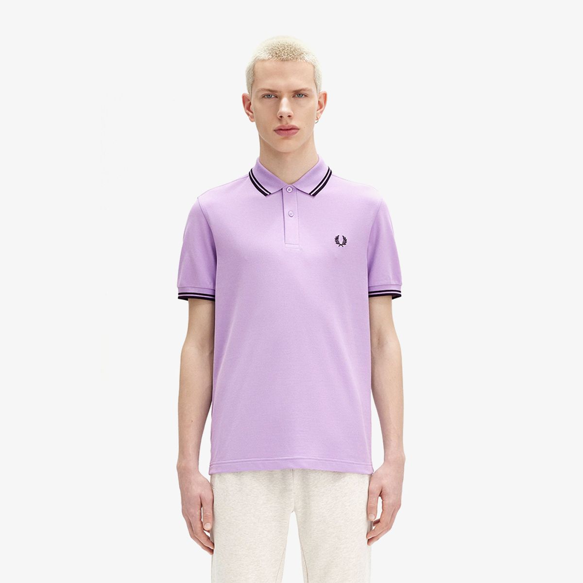 프레드페리(FRED PERRY) [M3600] 트윈 팁 프레드페리 셔츠 (W51) AFPM2433600-W51